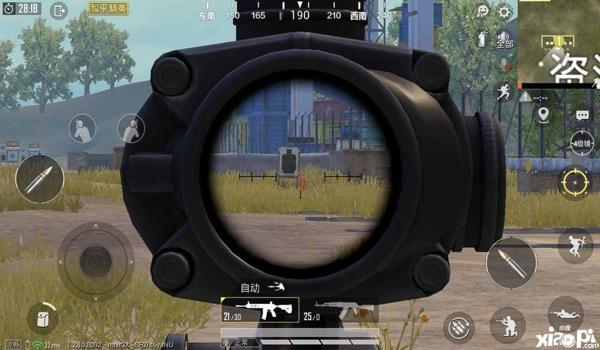 辅助瞄准8倍镜和平精英