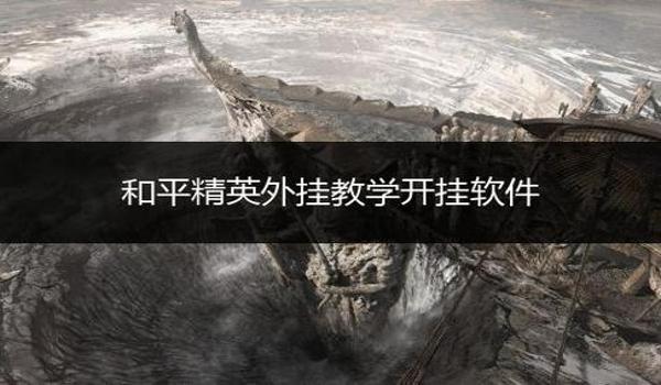 和平精英辅助软件试用