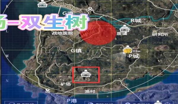 和平精英队友辅助线在哪